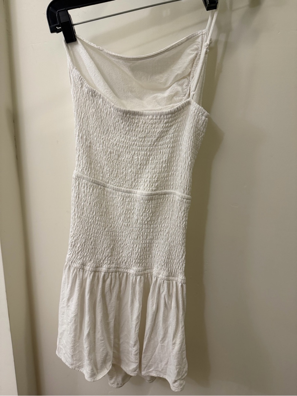 Women's White Smocked Sundress